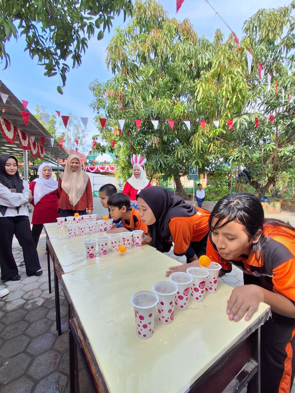 Lomba Tingkat SMALB Kelas Tunanetra Dalam Memeriahkan HUT RI Ke-80 SLB ABCD Muhammadiyah Palu